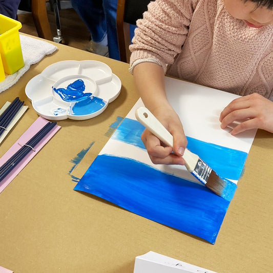 絵画教室オープン!!プレオープンの様子をアップしました!