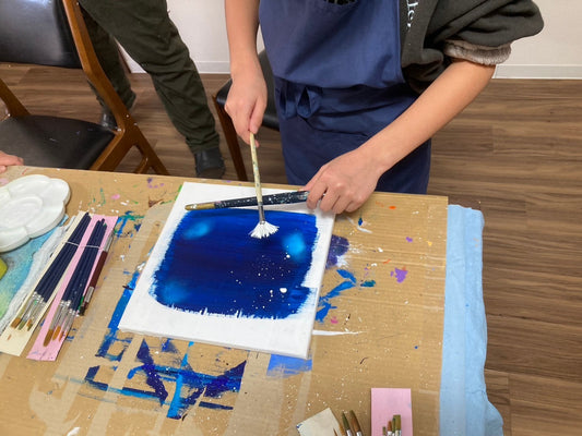 絵画教室を開催しました2025/1/19午後
