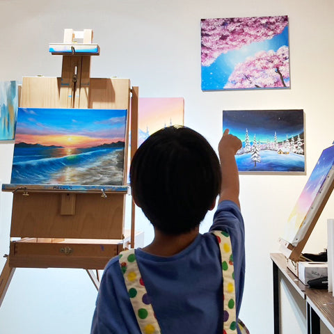 絵画教室を開催しました2024/8/25午後