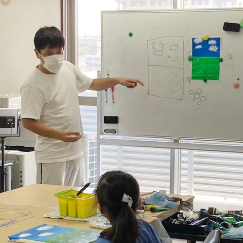 絵画教室を開催しました2024/7/21午前