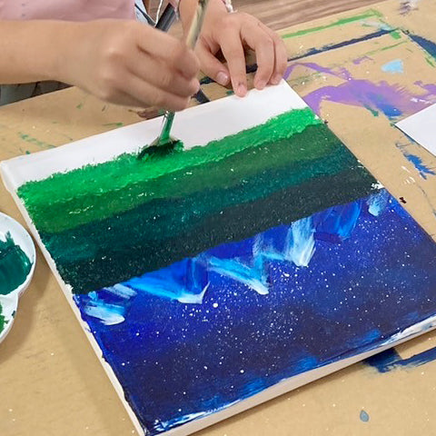 絵画教室を開催しました2024/7/14午後