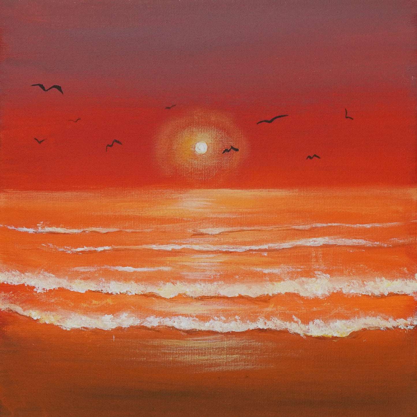 Sunset Sea - 10×10