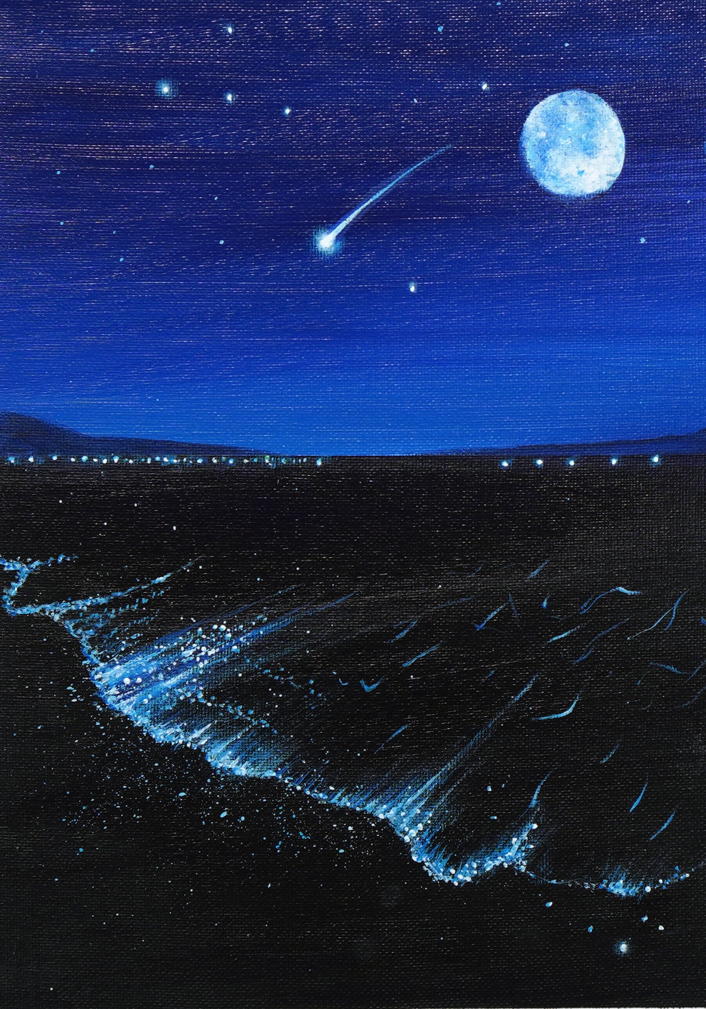 Sea Firefly - 9×12