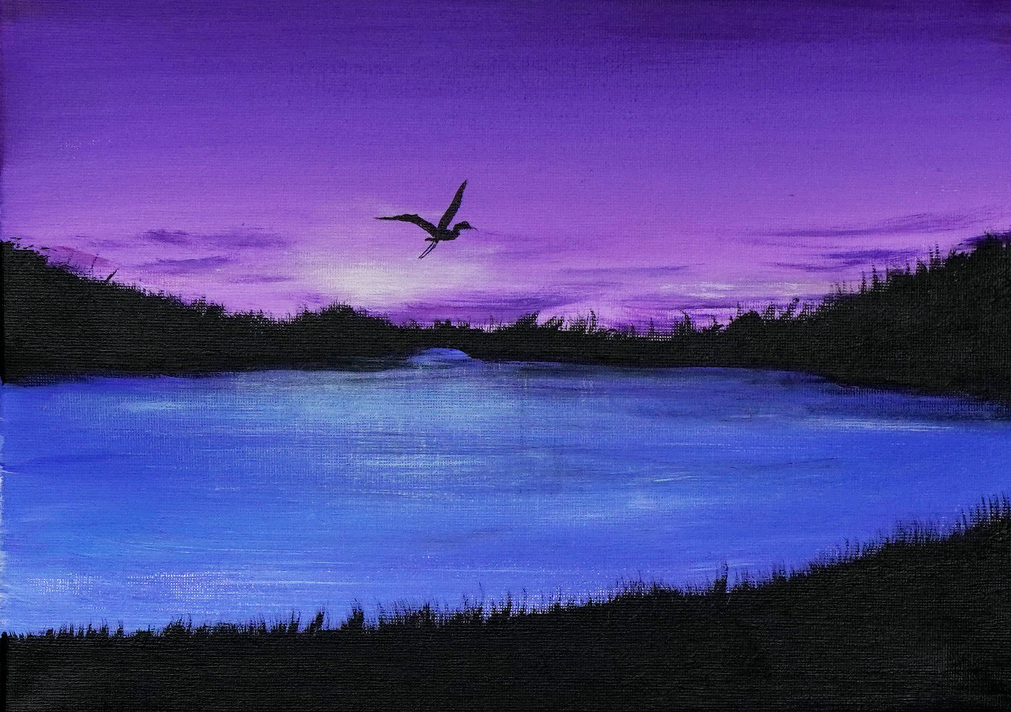 Morning by the lake - 10×13