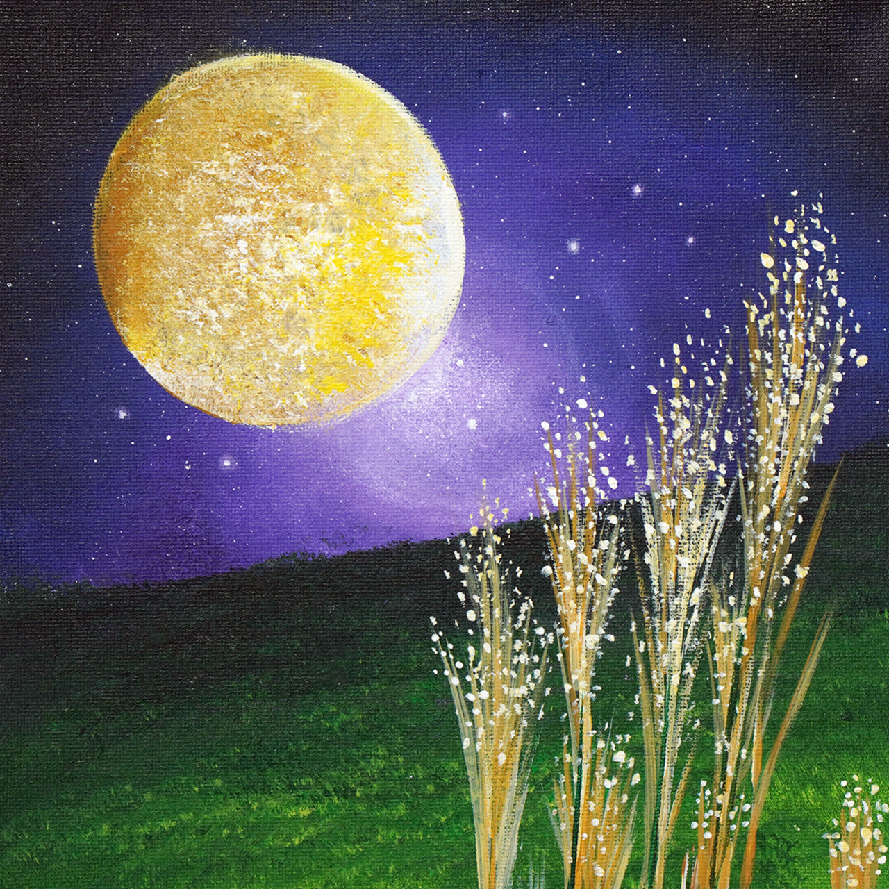 Autumn full moon - 10×10