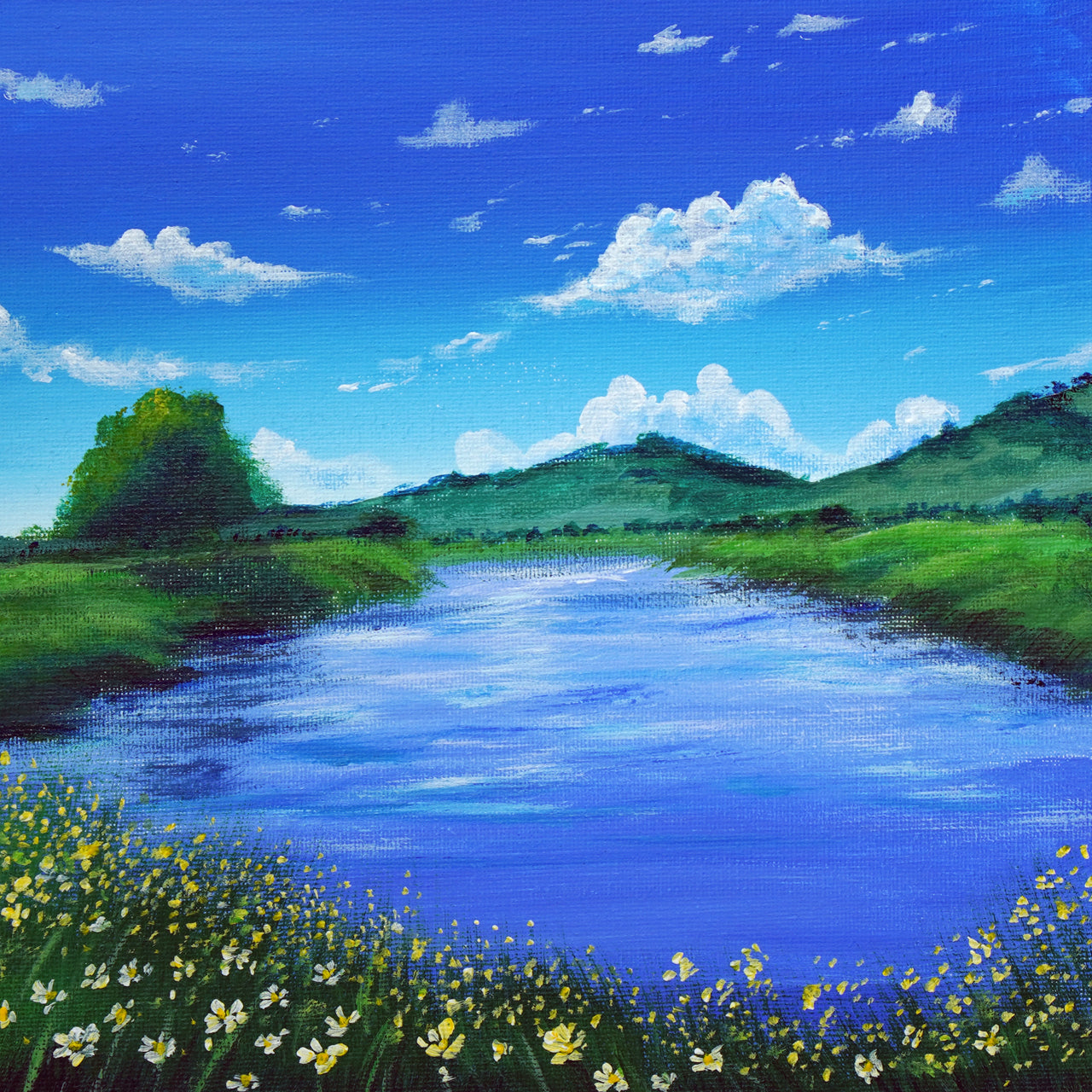 Summer Lakeside - 10×10