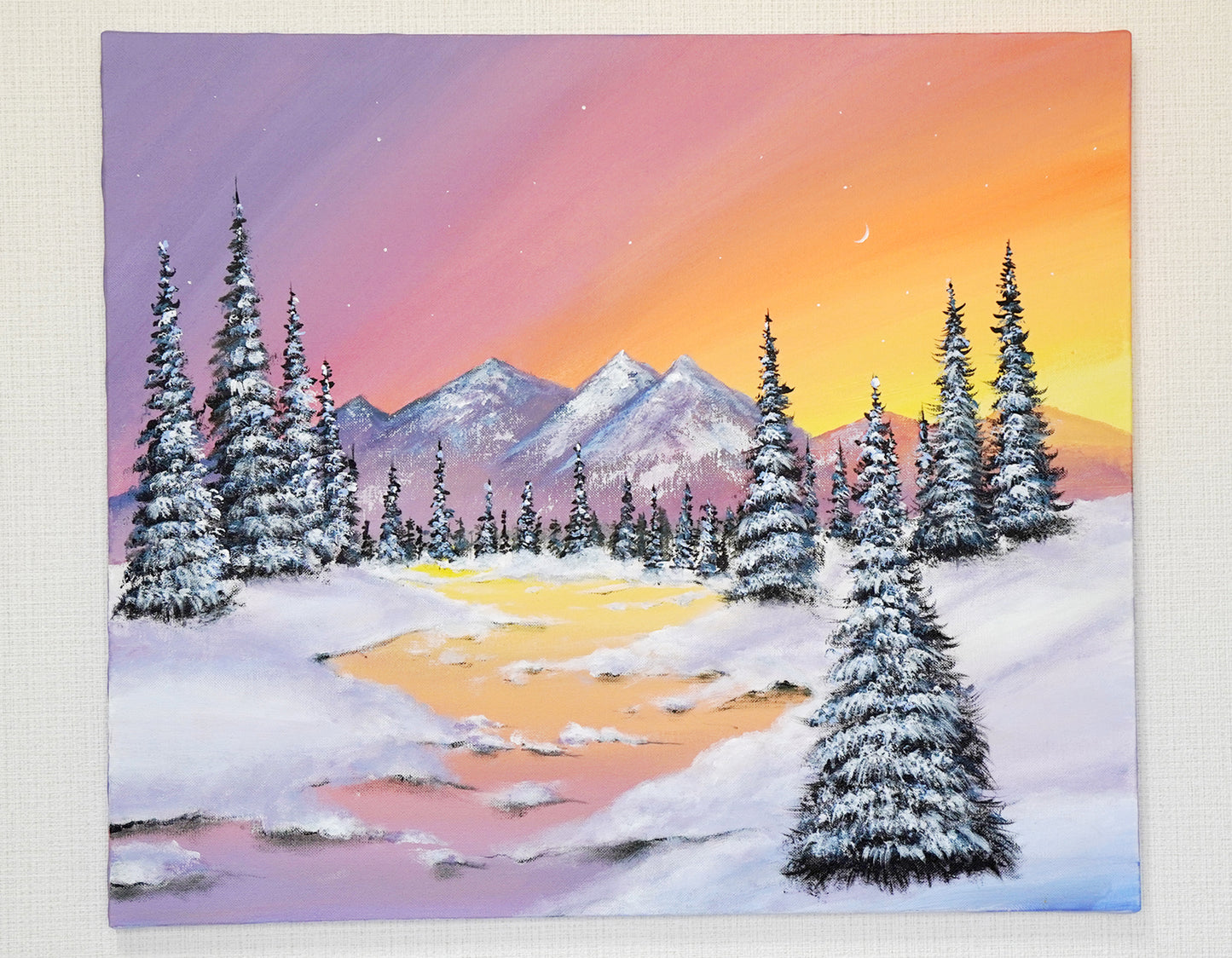 Winter Mountain - 21×18