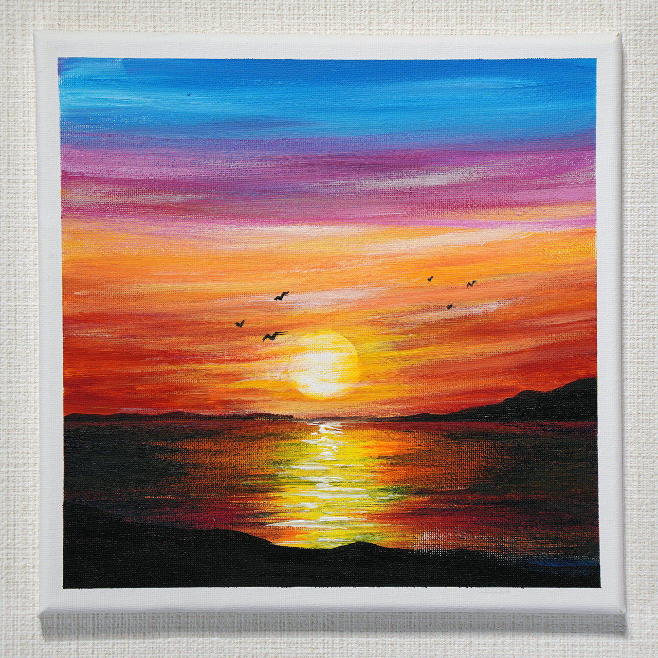 Sunset Sea - 10×10
