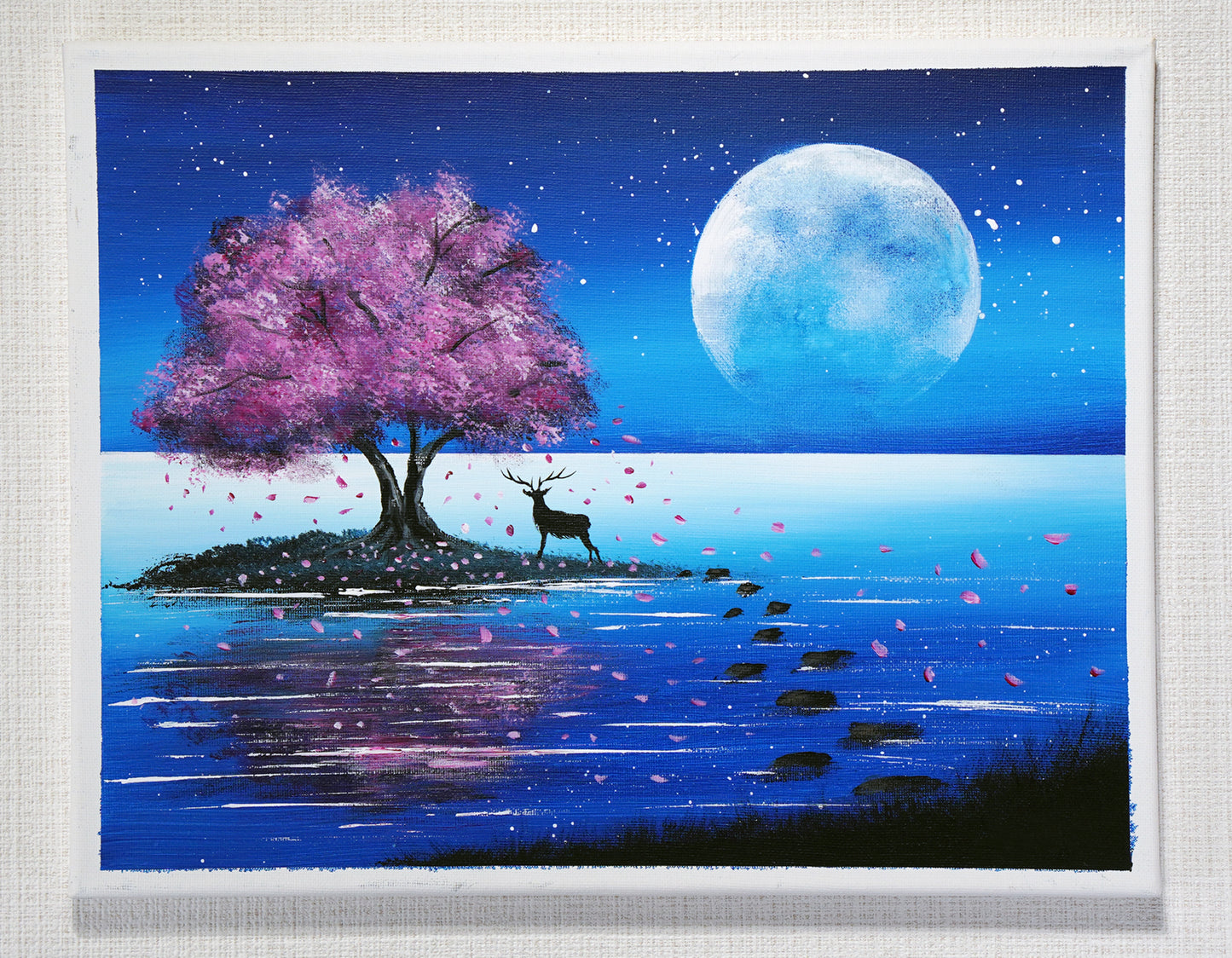 Full moon night - 11×14