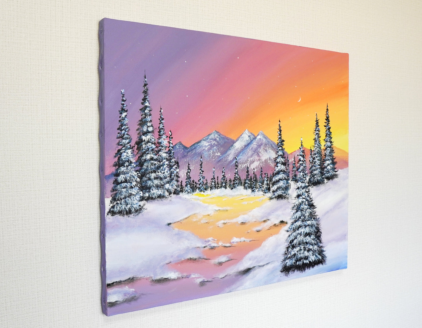 Winter Mountain - 21×18
