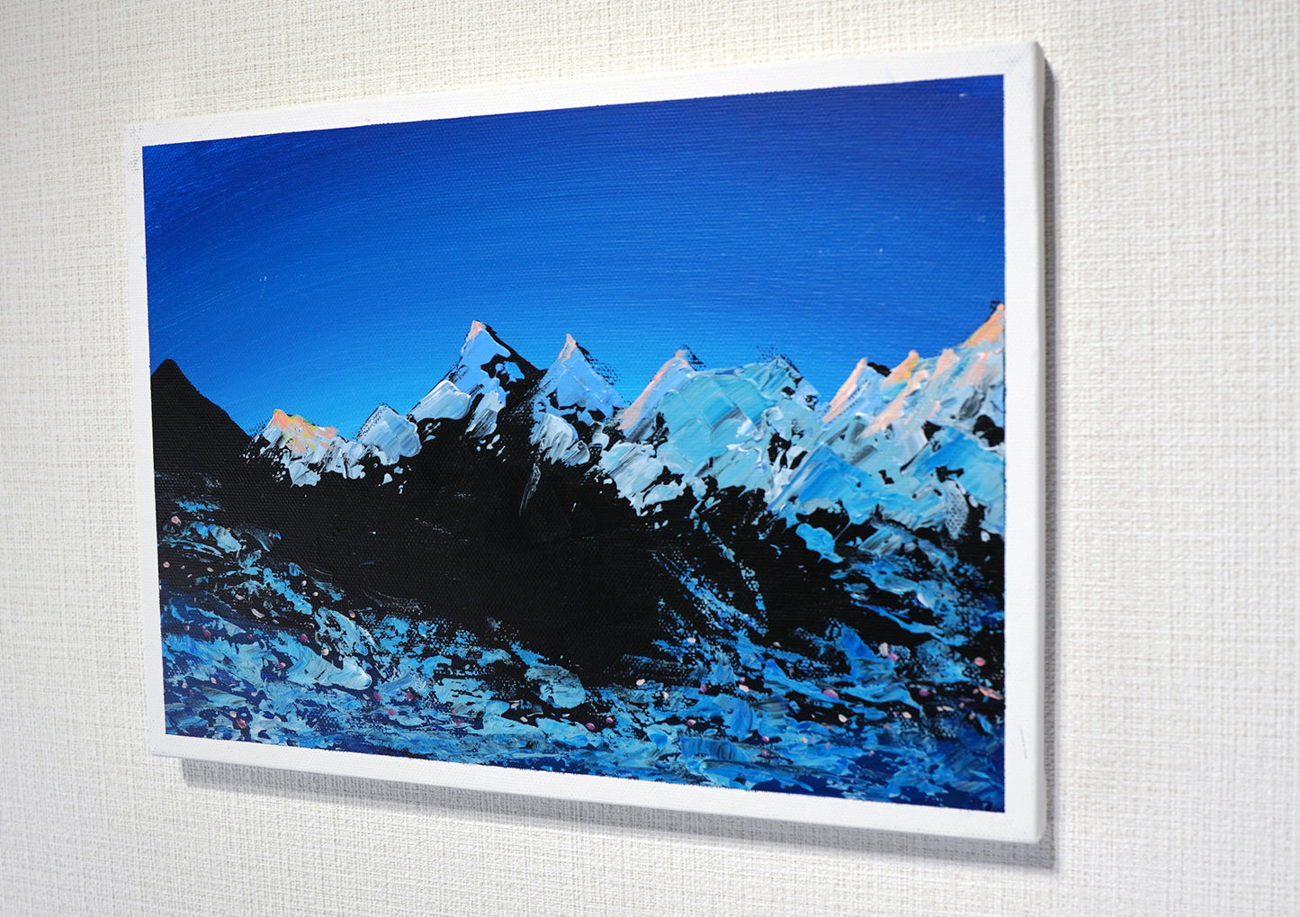 ヒマラヤの夜明け - 330 × 240mm - M18