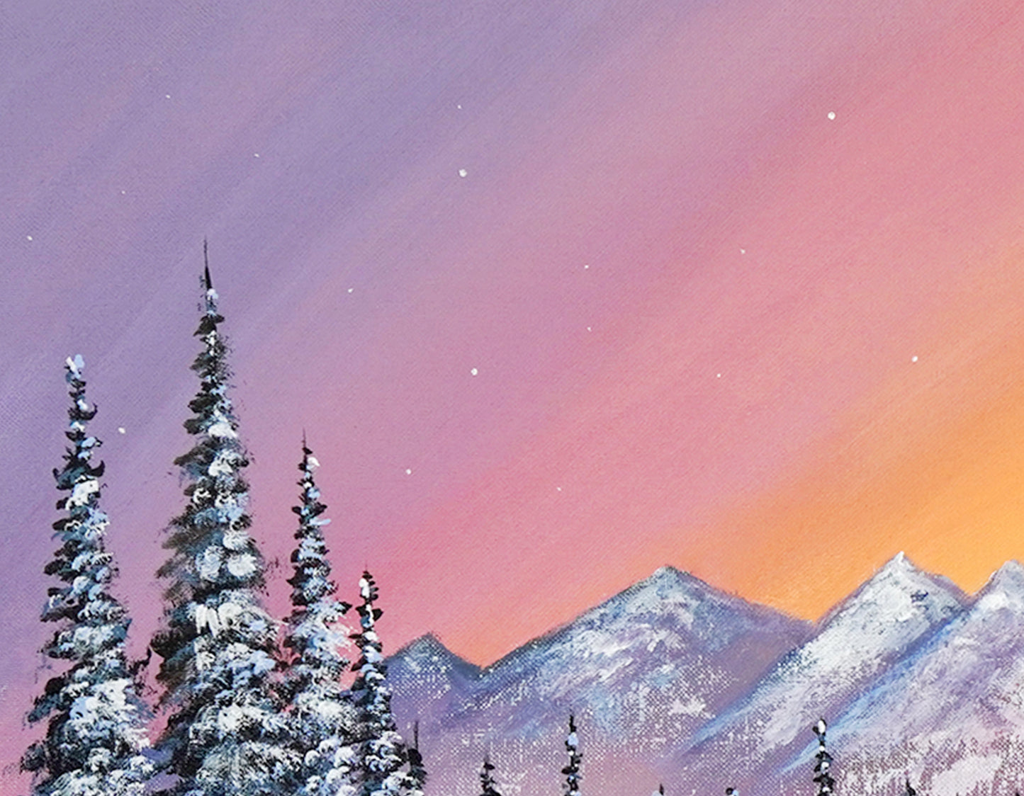 Winter Mountain - 21×18