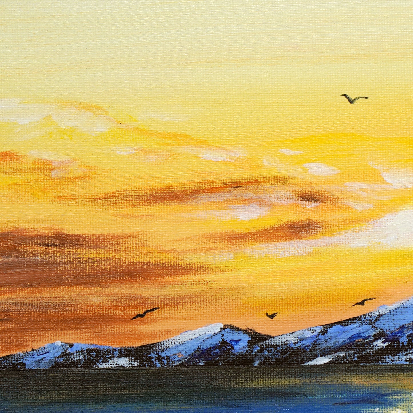 Sunrise Sea - 10×10