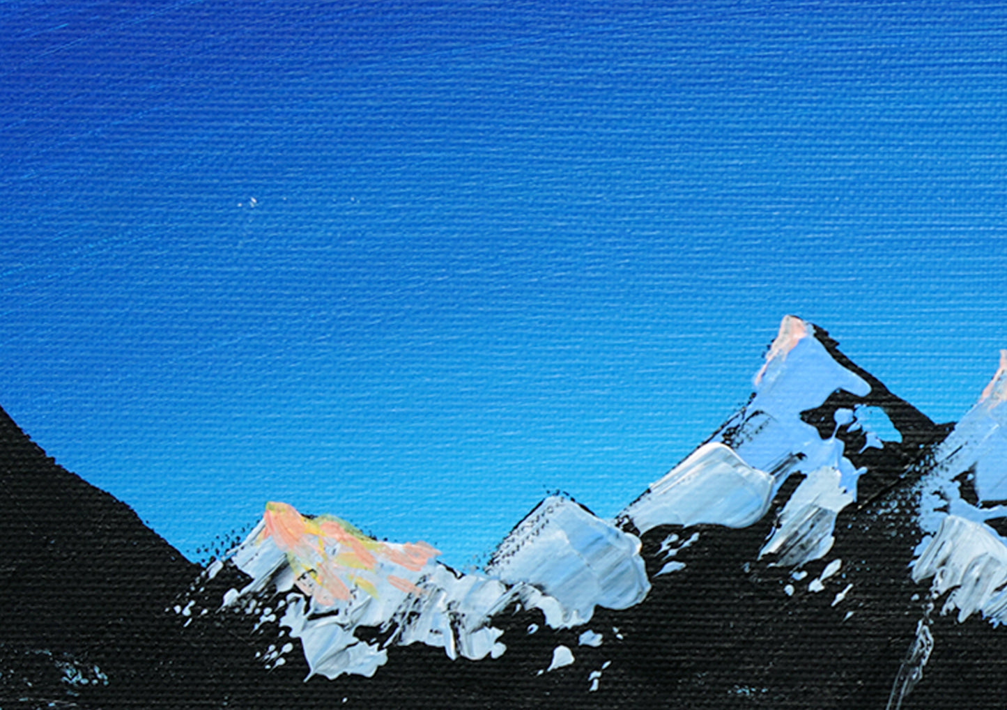 ヒマラヤの夜明け - 330 × 240mm - M18