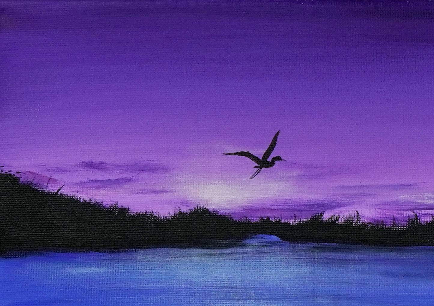 Morning by the lake - 10×13