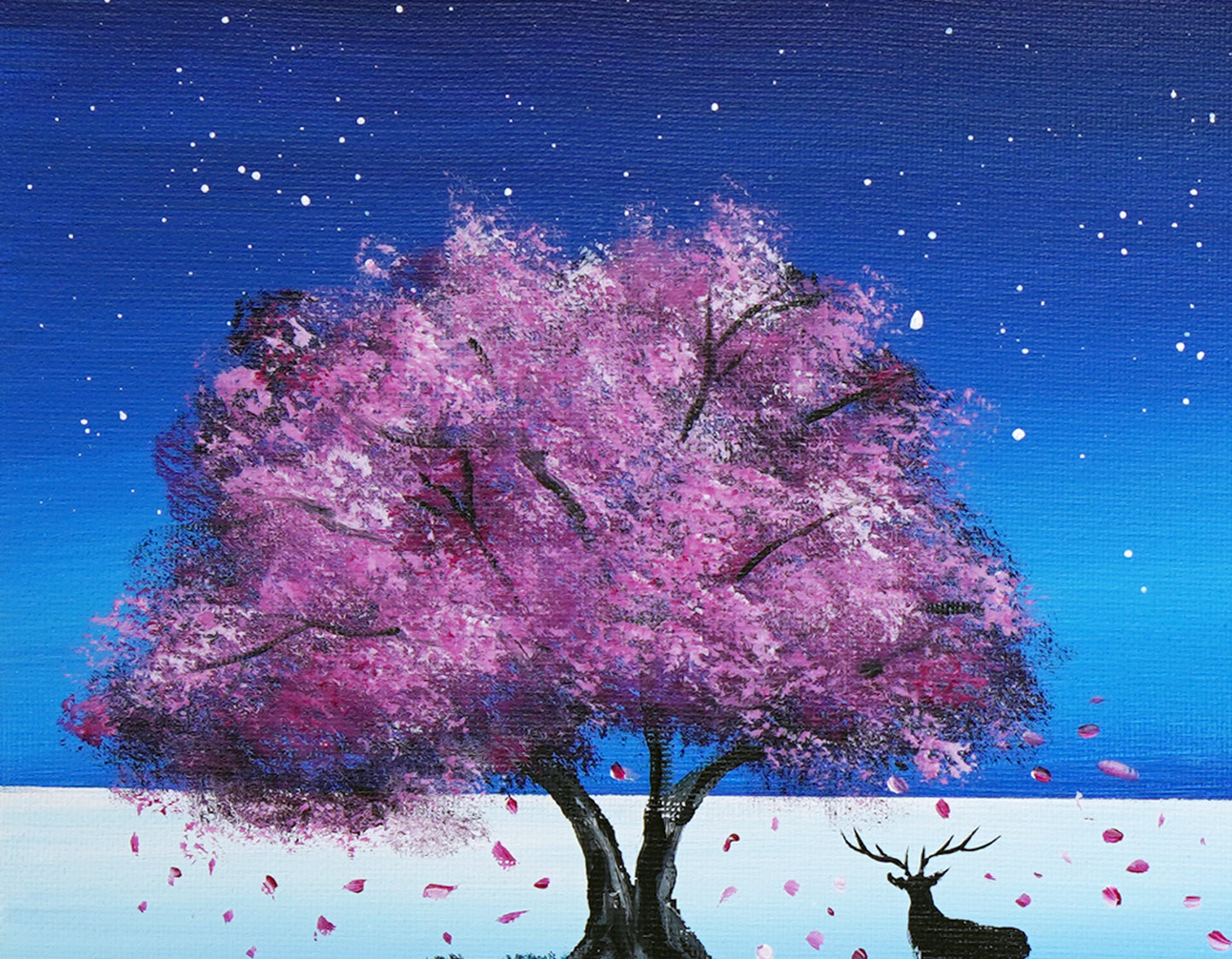 Full moon night - 11×14