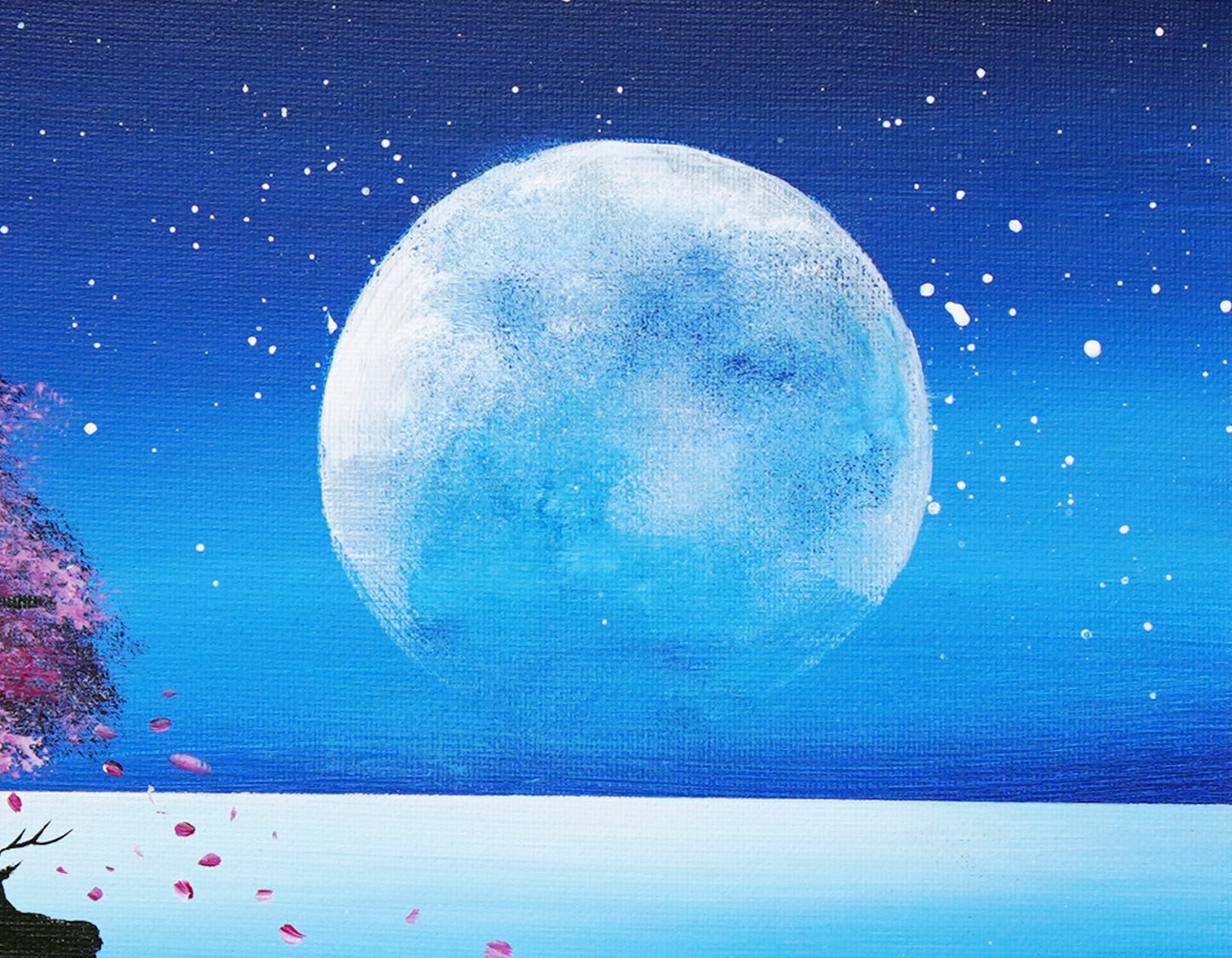 Full moon night - 11×14