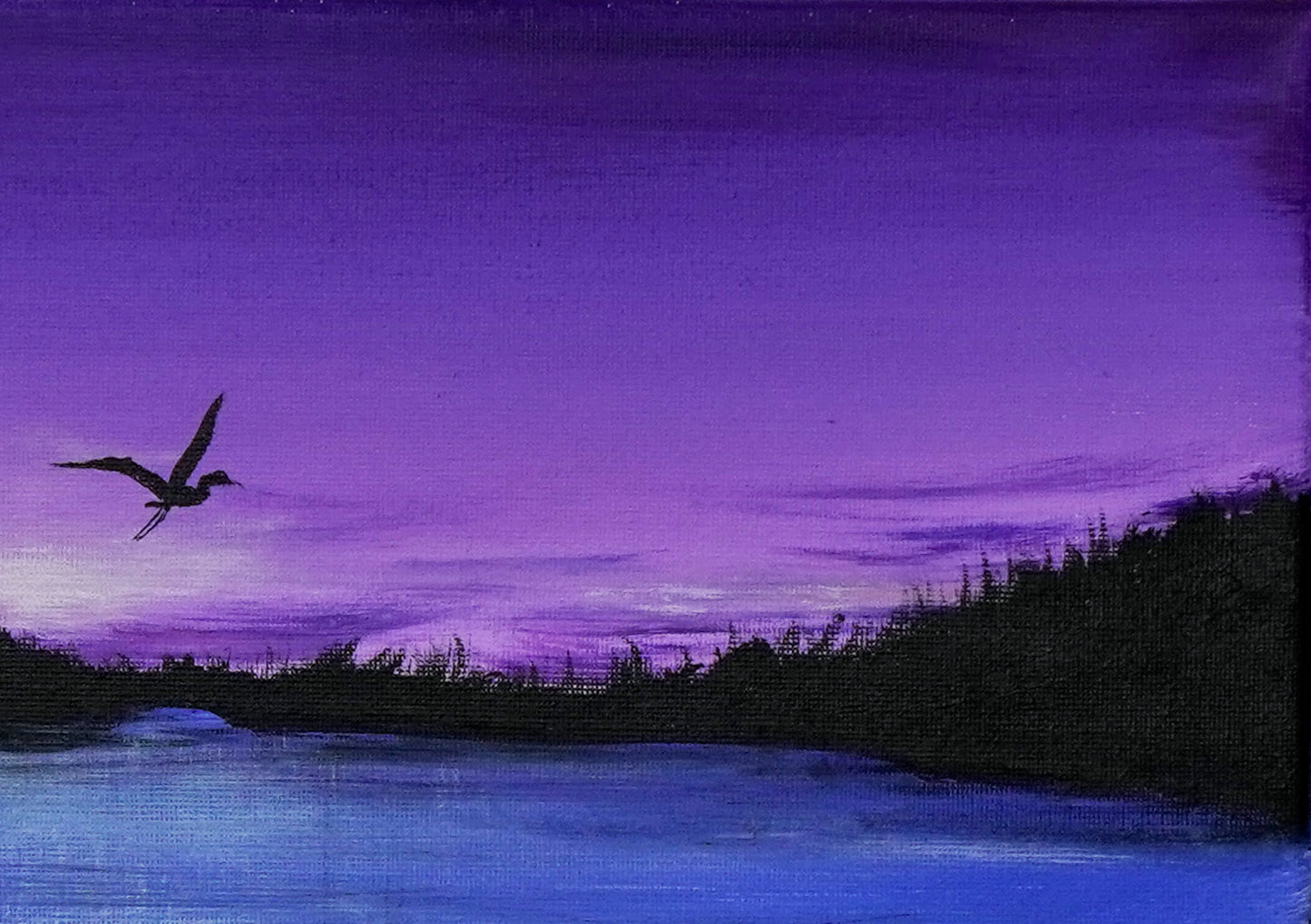 Morning by the lake - 10×13