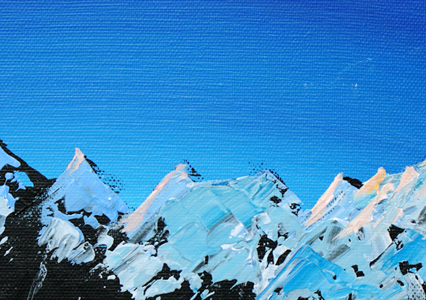 ヒマラヤの夜明け - 330 × 240mm - M18