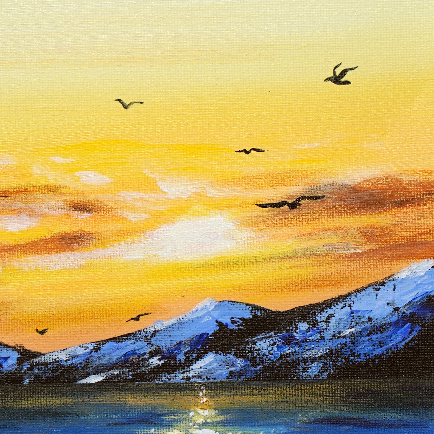 Sunrise Sea - 10×10