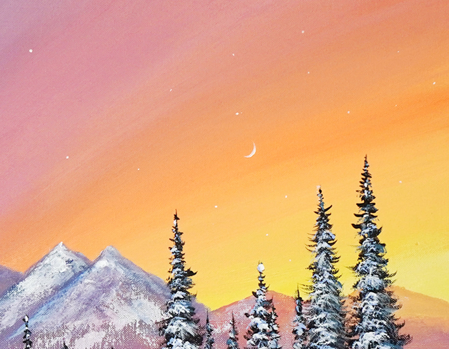 Winter Mountain - 21×18