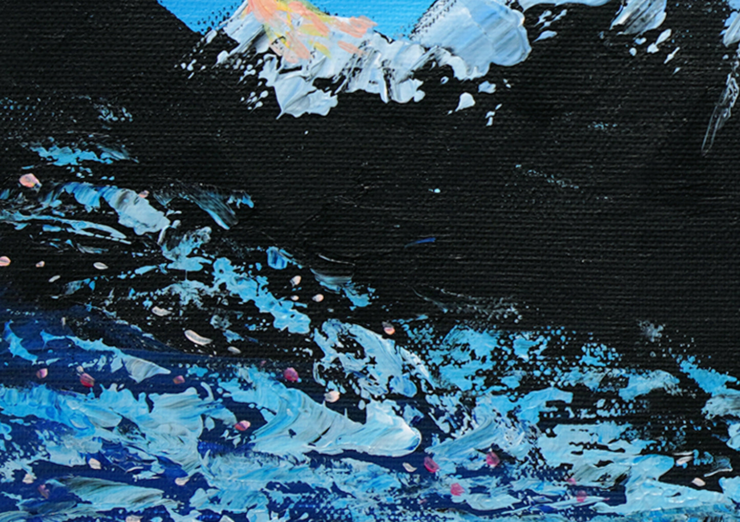 ヒマラヤの夜明け - 330 × 240mm - M18