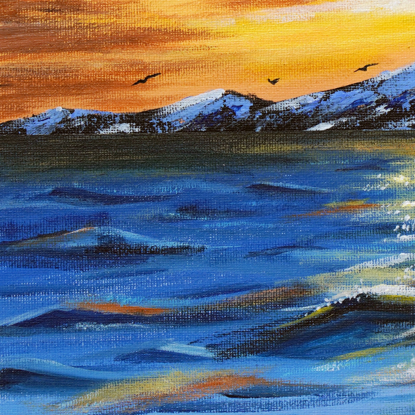 Sunrise Sea - 10×10