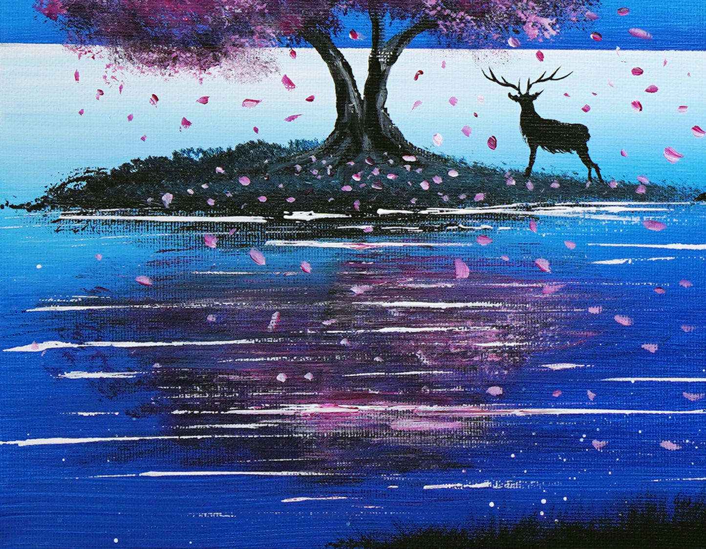 Full moon night - 11×14
