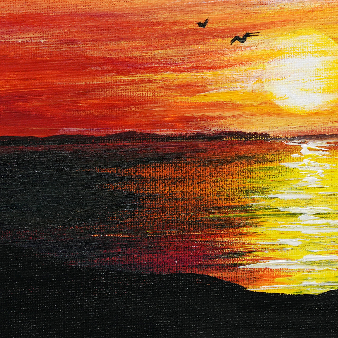Sunset Sea - 10×10