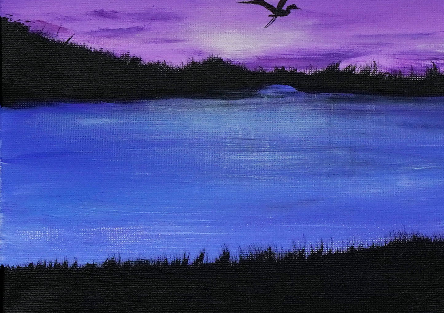 Morning by the lake - 10×13
