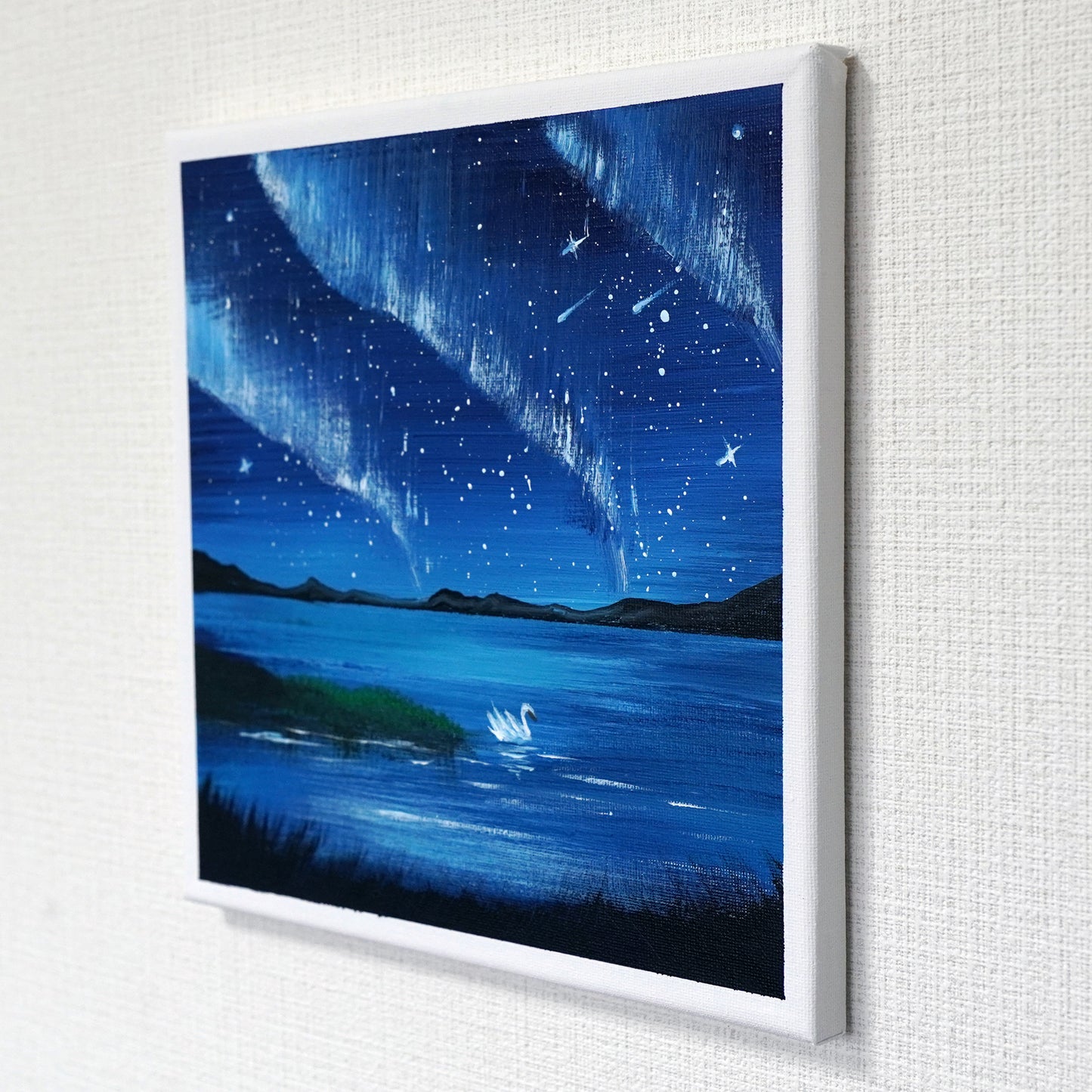 オーロラの風景 - 250 × 250mm - S34