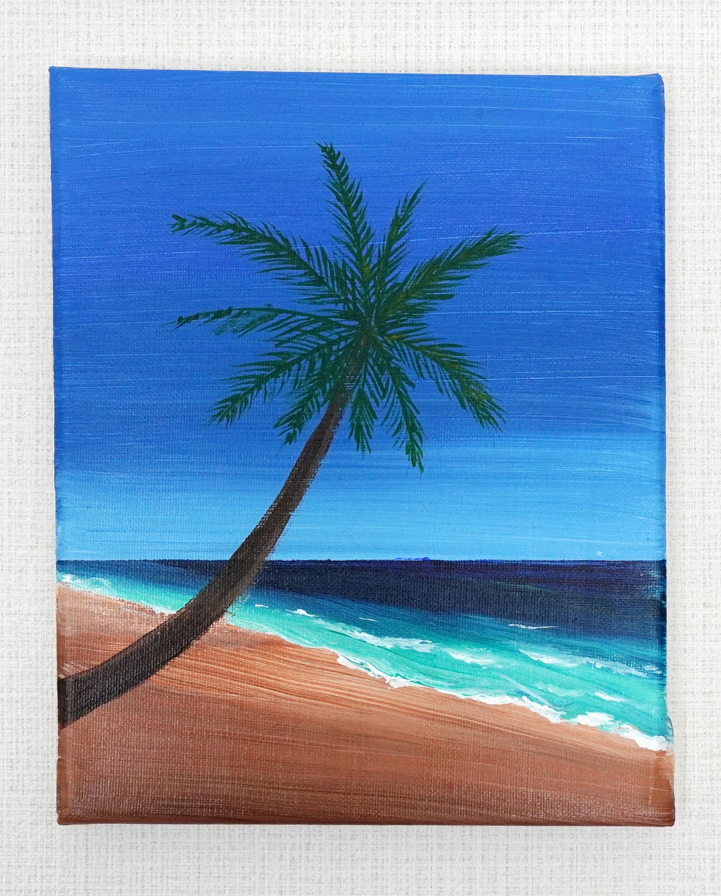 エメラルドグリーンの海 - 250 × 200mm - M38
