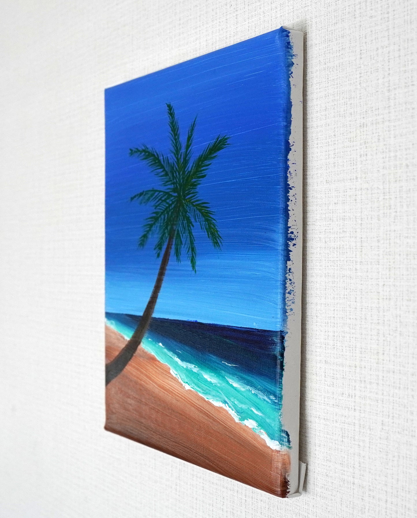 エメラルドグリーンの海 - 250 × 200mm - M38