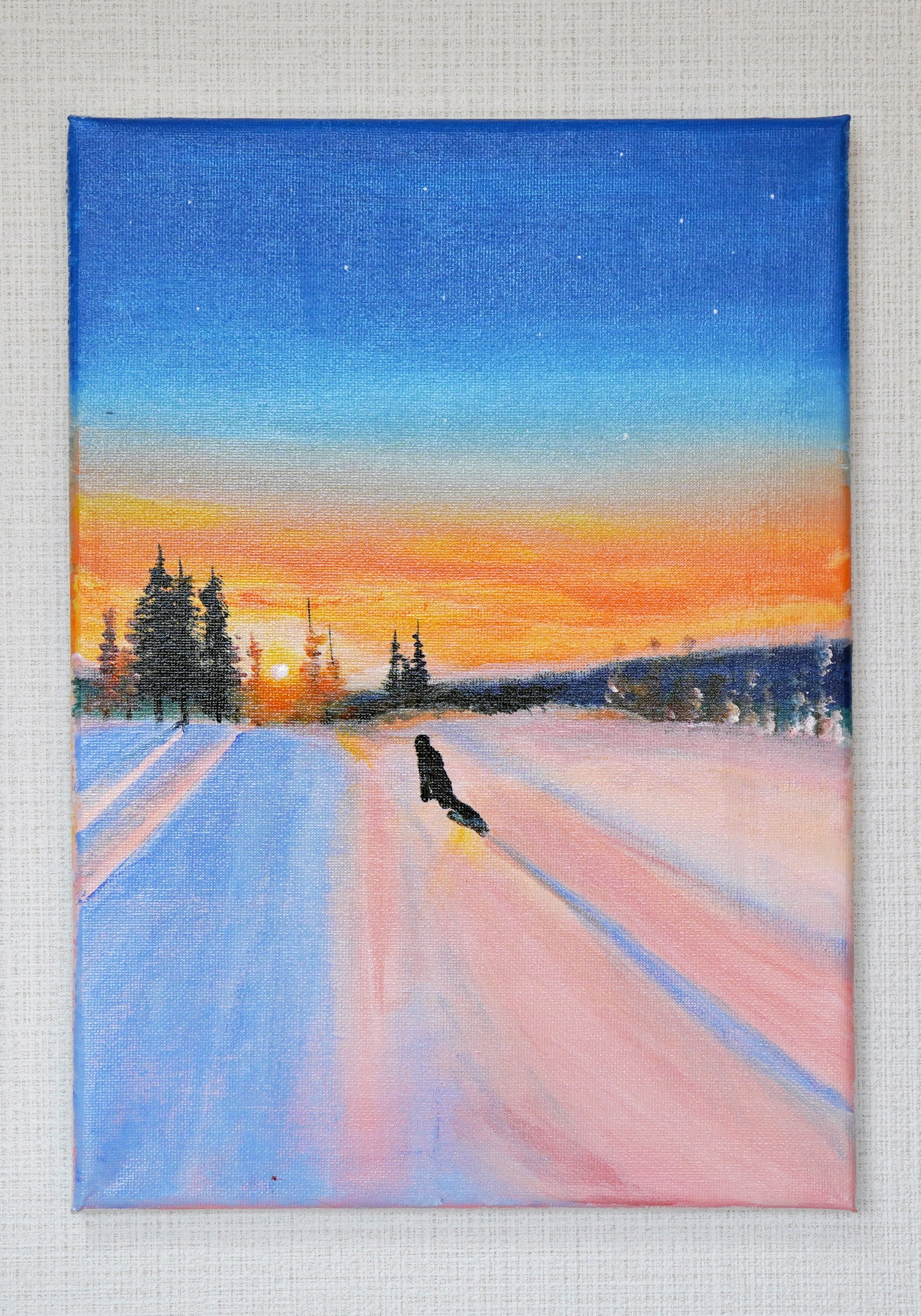 Snowboarder - 10×13