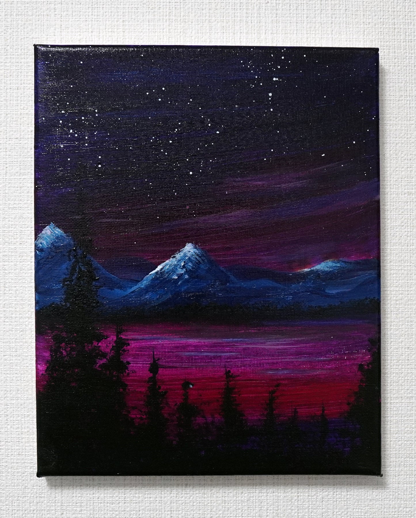 紫色の風景 - 250 × 200mm - M33