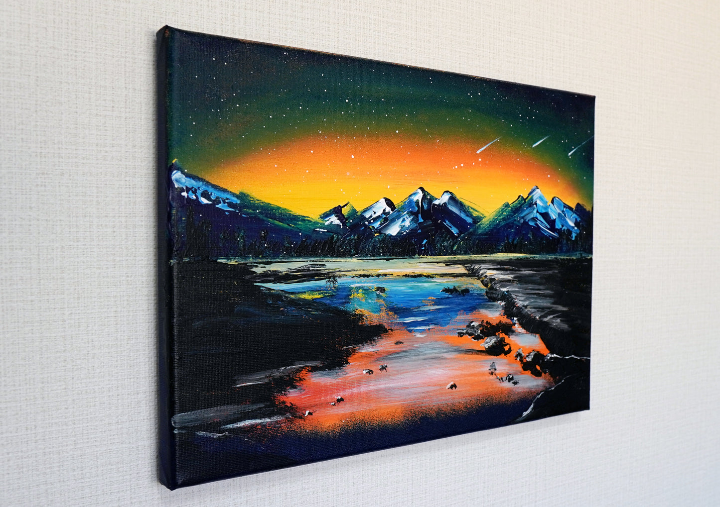 Beautiful dawn scenery - 10×13