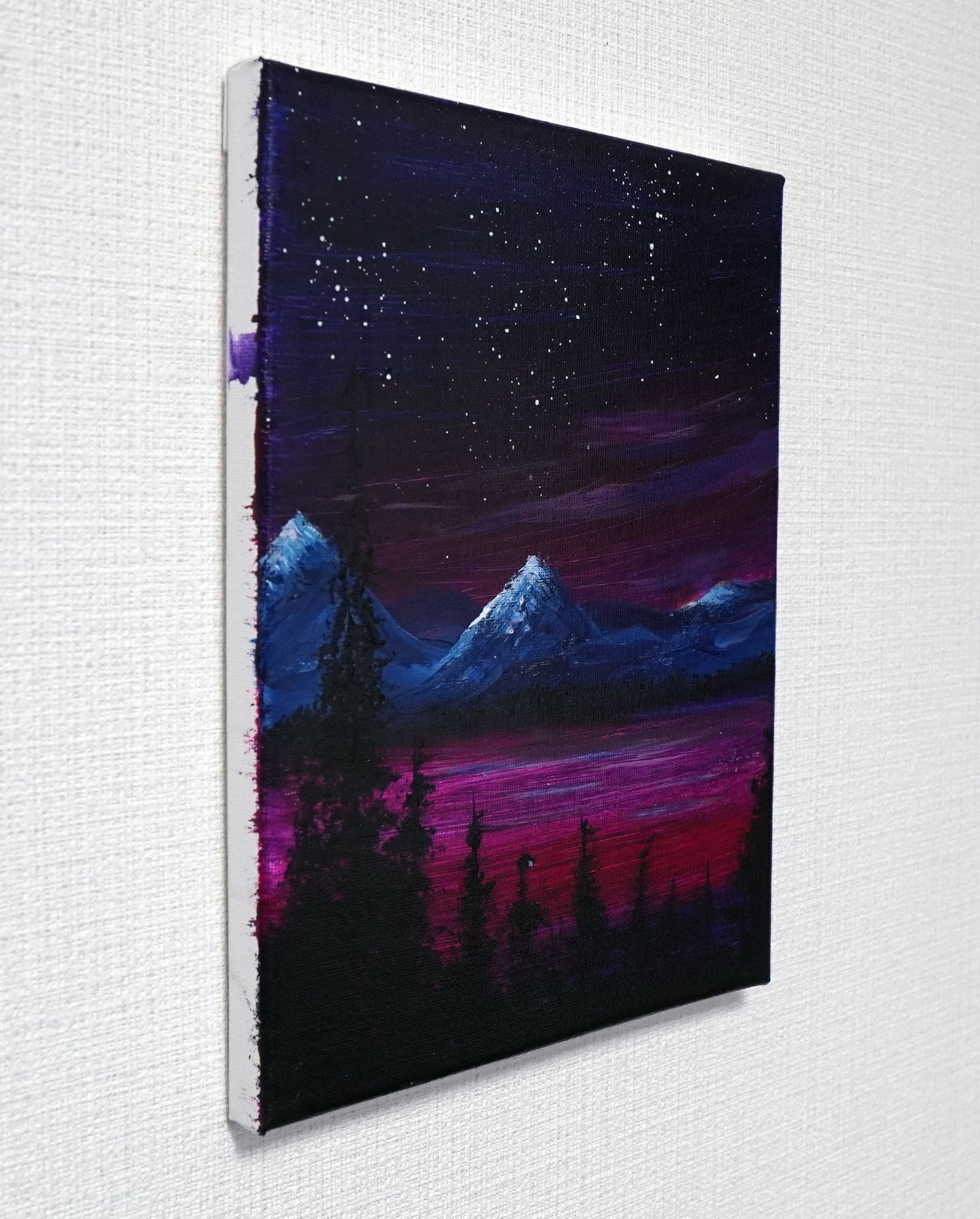 紫色の風景 - 250 × 200mm - M33
