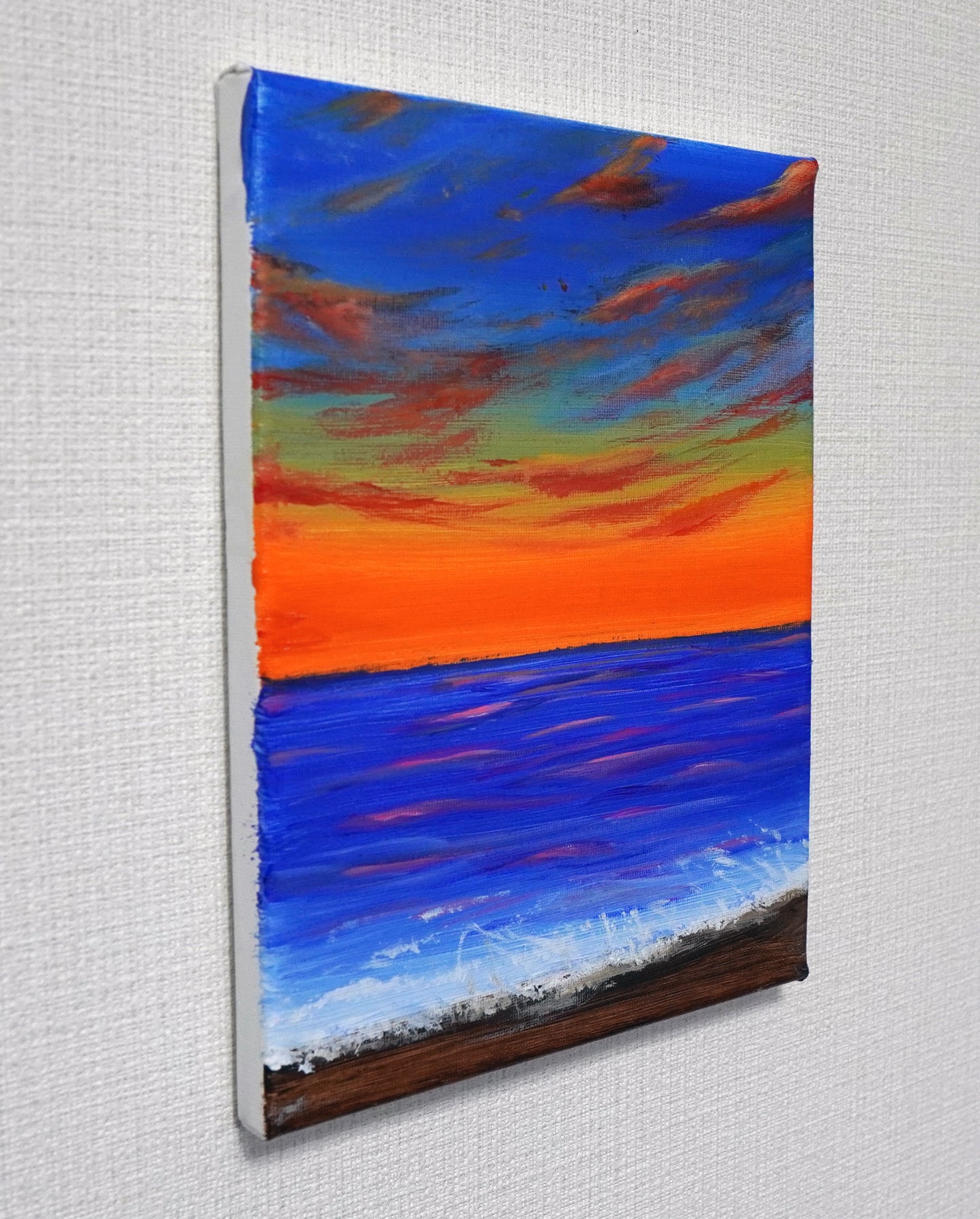 夕暮れの海 - 250 × 200mm - M32