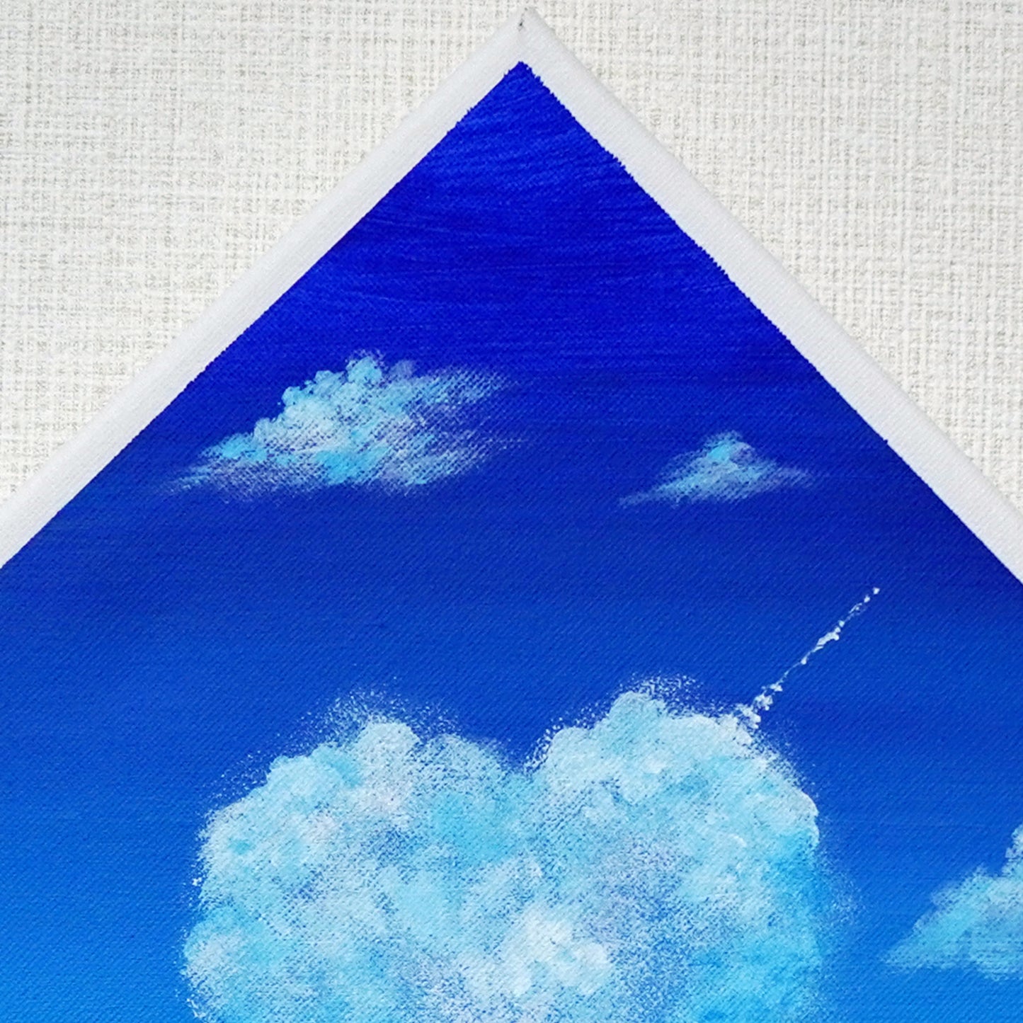 Heart shaped cloud - 10×10