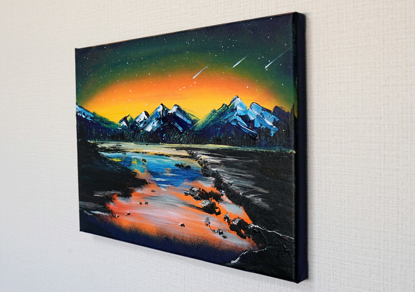 Beautiful dawn scenery - 10×13