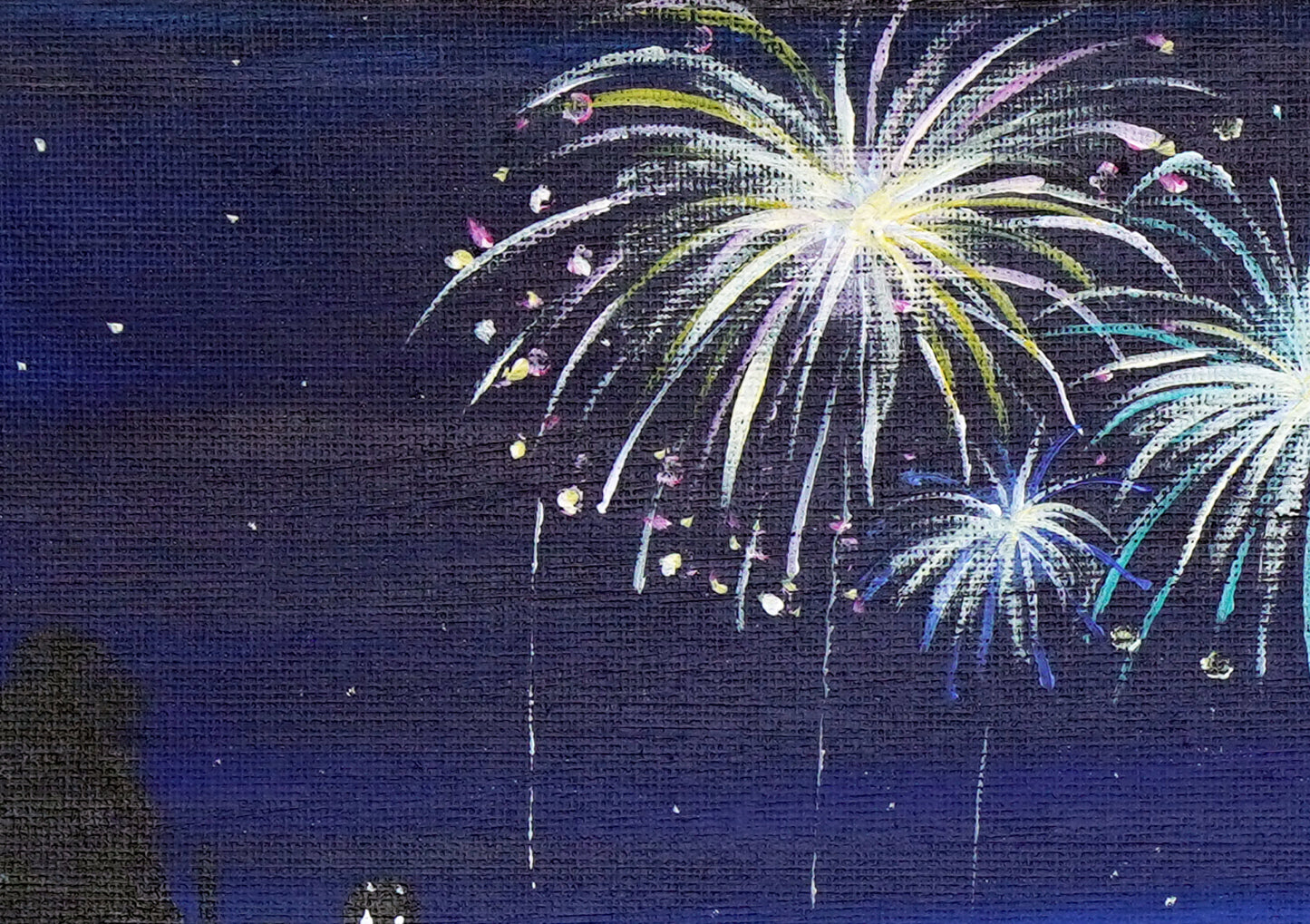 Fireworks scenery - 10×13