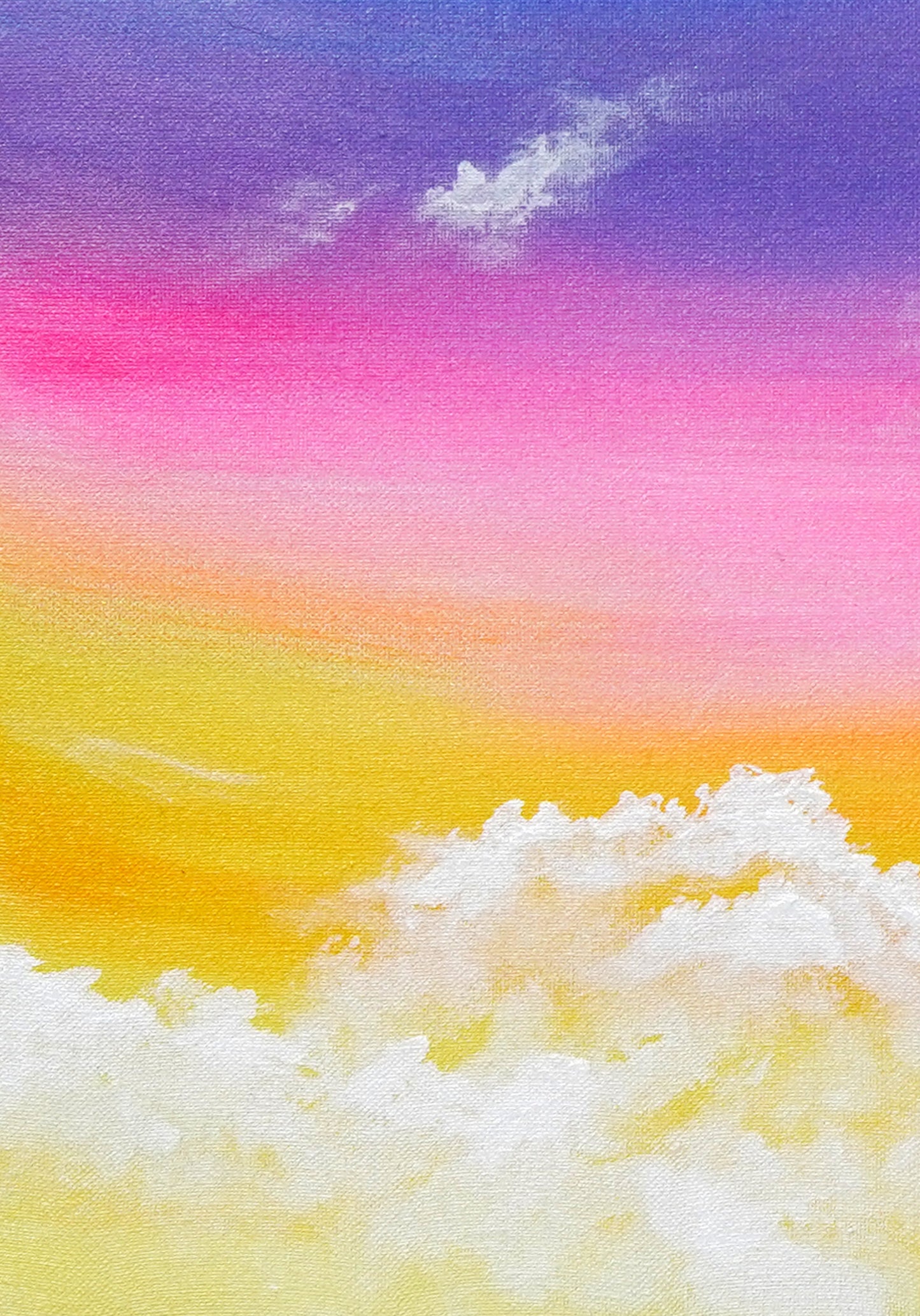 虹色の空 - 410 × 318mm - L5