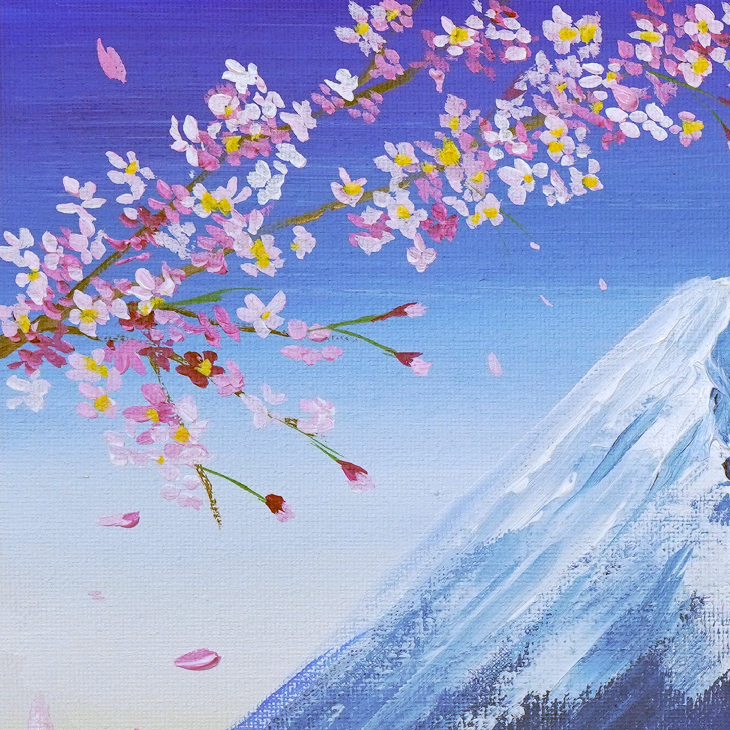 Spring Mt.Fuji landscape - 10×10