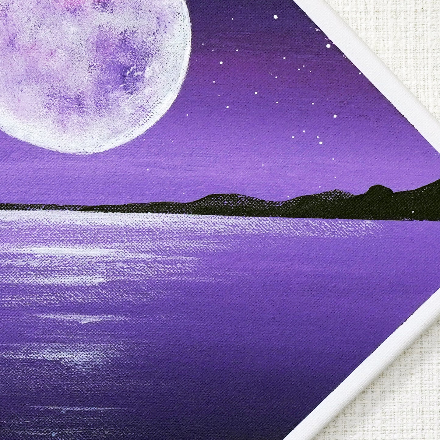 Full moon scenery - 10×10