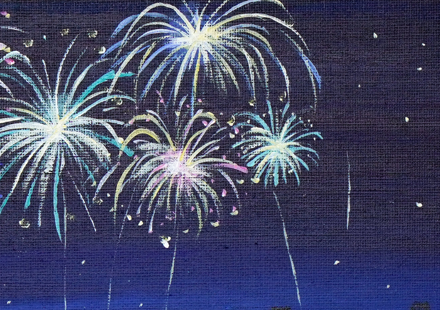 Fireworks scenery - 10×13