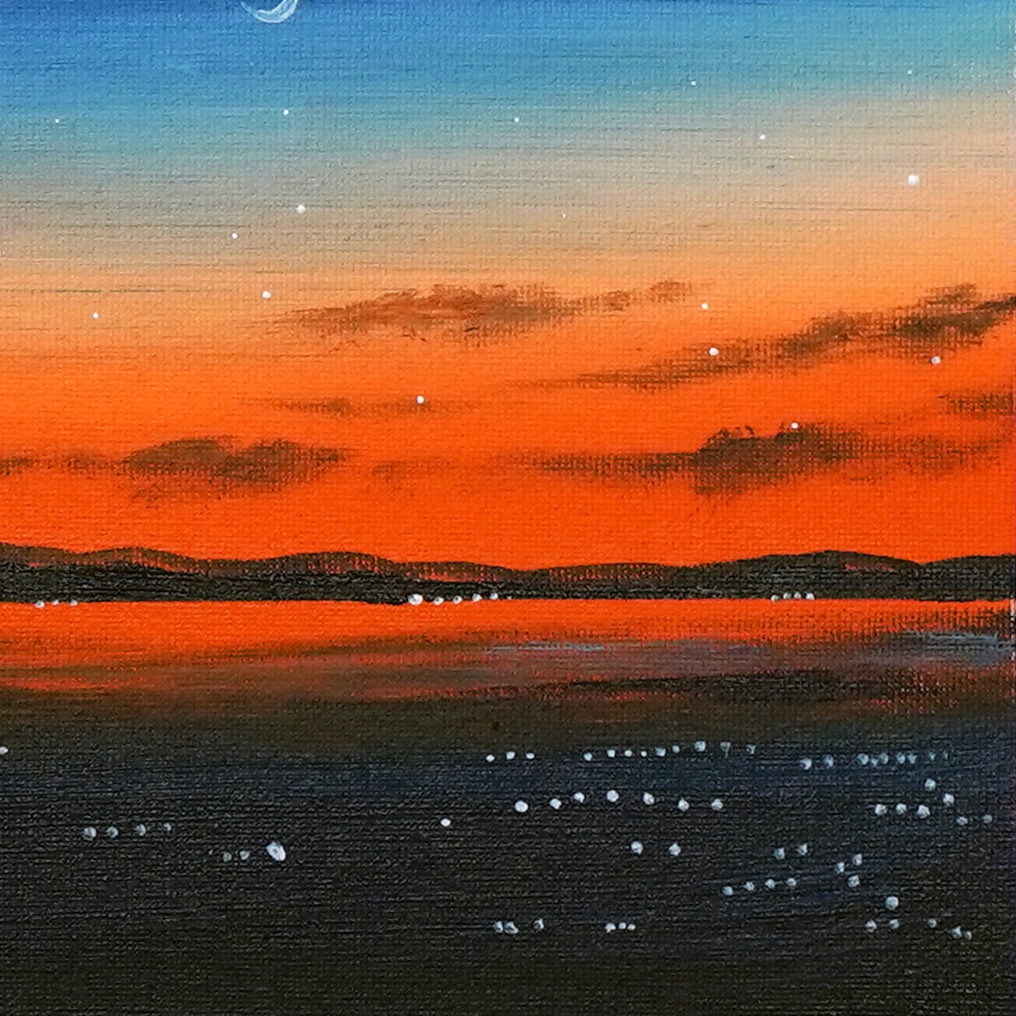 Night view scenery - 10×10