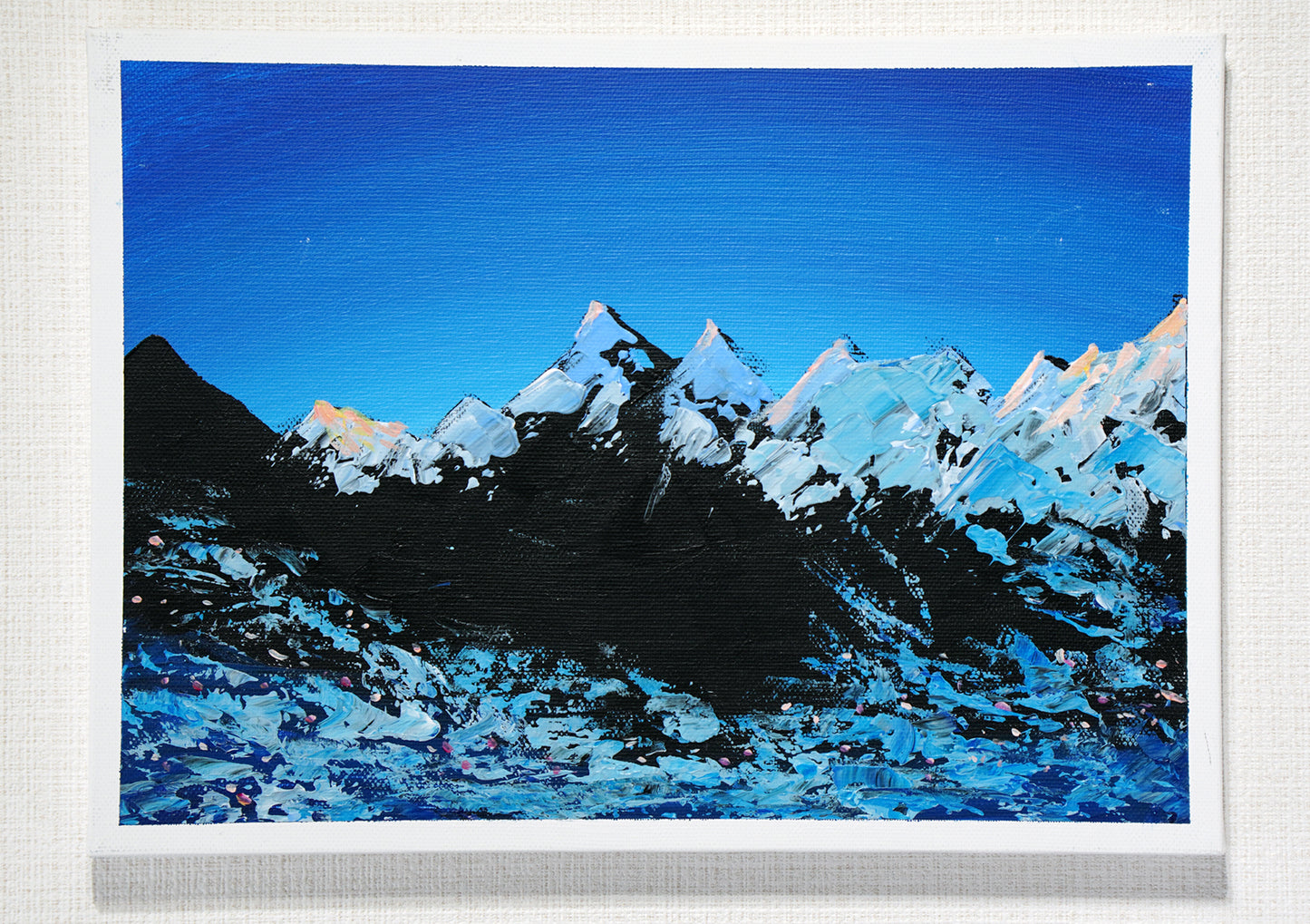 ヒマラヤの夜明け - 330 × 240mm - M18
