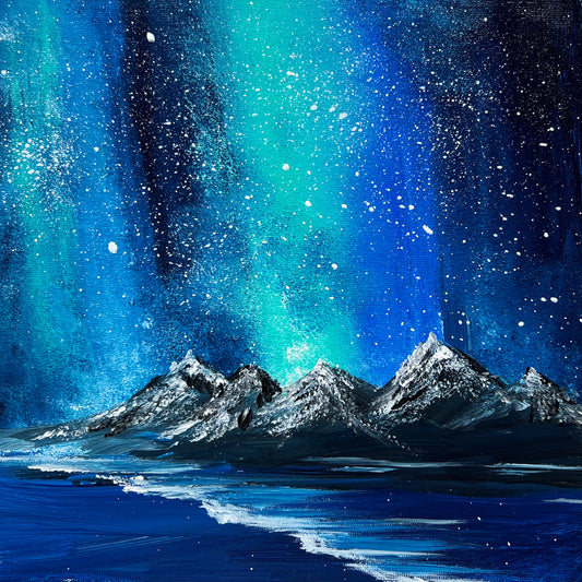 天の川の夜 - 250 × 250mm - S47