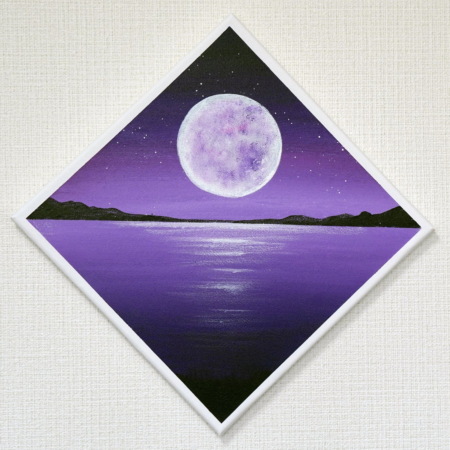 Full moon scenery - 10×10