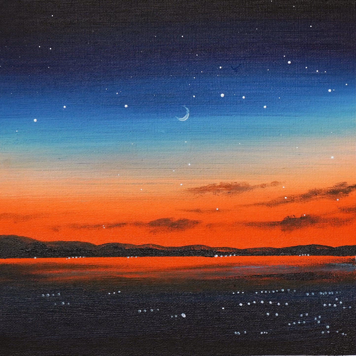 Night view scenery - 10×10